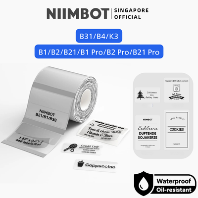 NIIMBOT Transparent Label for B1 B21 PRO B31 B4