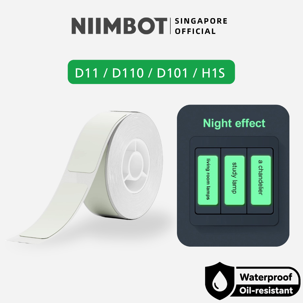NIIMBOT Luminous Label for D11 D110 D101 H1S