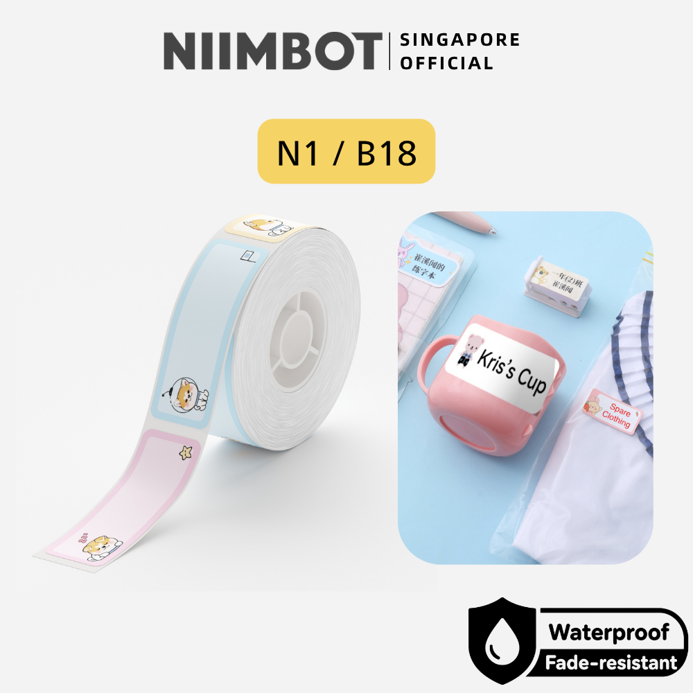 NIIMBOT Cartoon Label for N1 B18