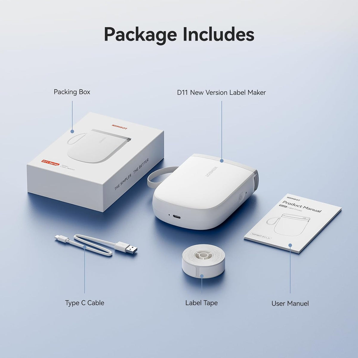 NIIMBOT D11 Label Maker