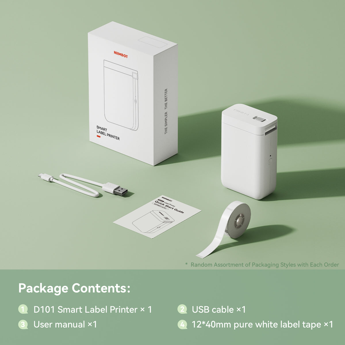 NIIMBOT D101 Label Maker