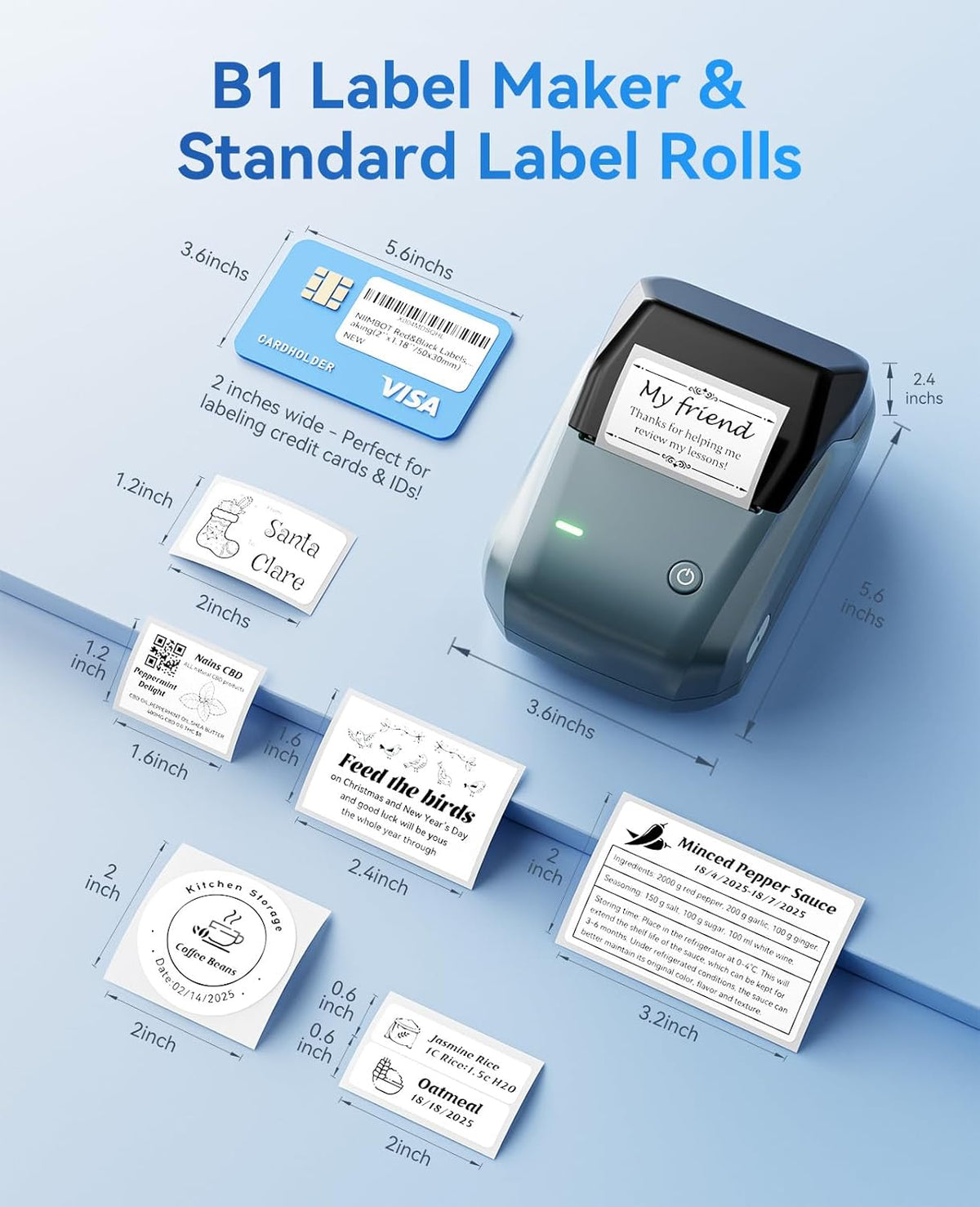 NIIMBOT B1 Label Maker
