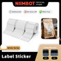 NIIMBOT White Sticker for B31 B4 K3