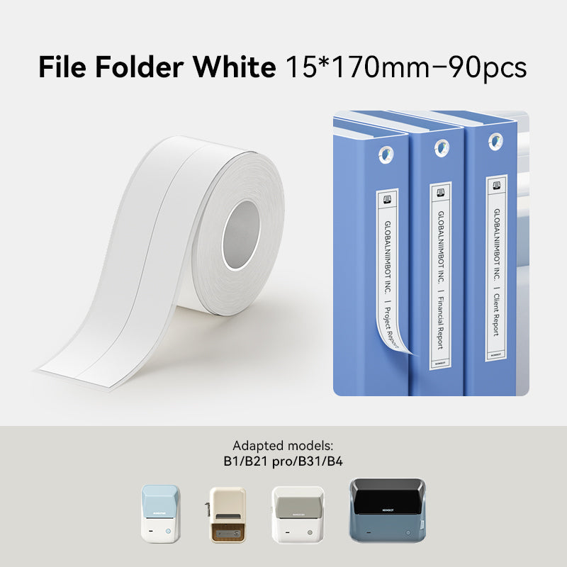 NIIMBOT White Label Sticker for B1 B2 B21 B1 Pro B2 Pro B21 Pro B31 B4 K3
