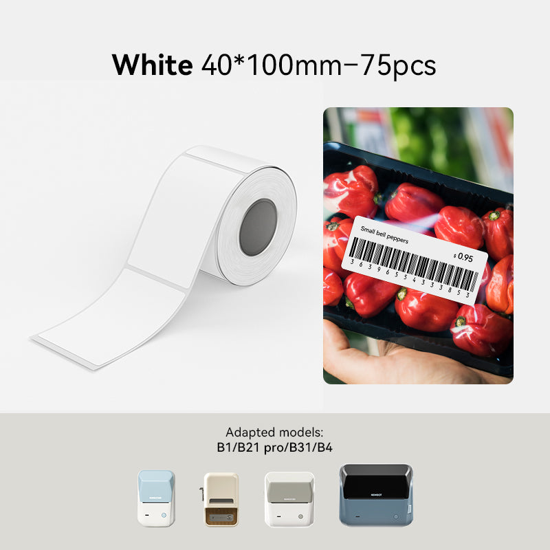 NIIMBOT White Sticker for B31 B4 K3