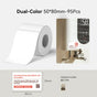 White 50x80mm