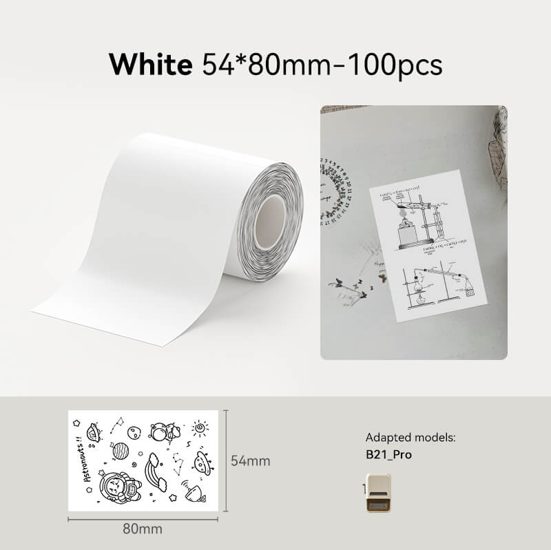 NIIMBOT Photo Label Sticker for B1 Pro, B2 Pro, B21 Pro
