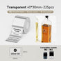 Transparent 40x30mm