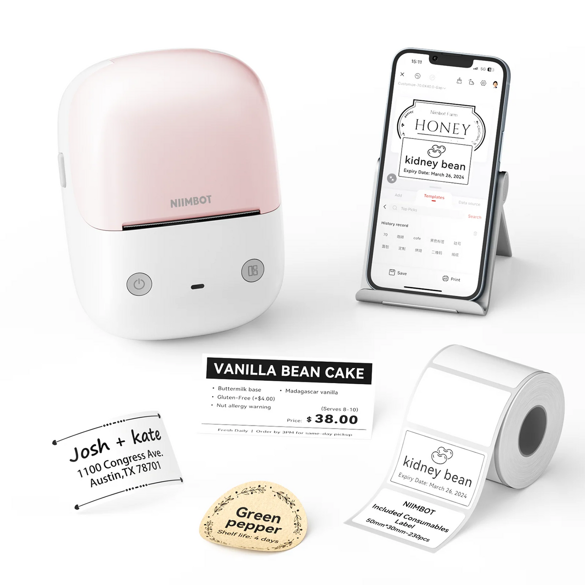 NIIMBOT B2 Label Printer