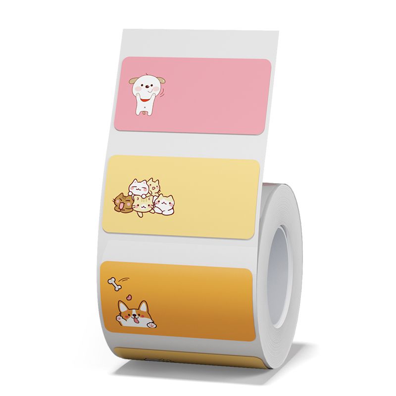 NIIMBOT Cartoon Label Sticker for B1 B2 B21 B1 Pro B2 Pro B21 Pro B31 B4 K3