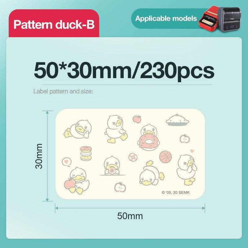 NIIMBOT Label Sticker for B1 B2 B21 B1 Pro B2 Pro B21 Pro B31 B4 K3