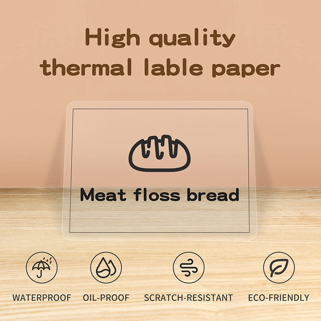 NIIMBOT Transparent Label Sticker for B31 B4 K3