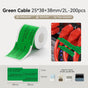Double Row Green