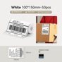 White 100x150mm