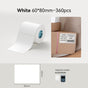 White 60x80mm