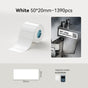 White 50x20mm