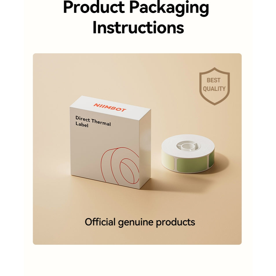 NIIMBOT Label Sticker for D11 D110 D101 H1S