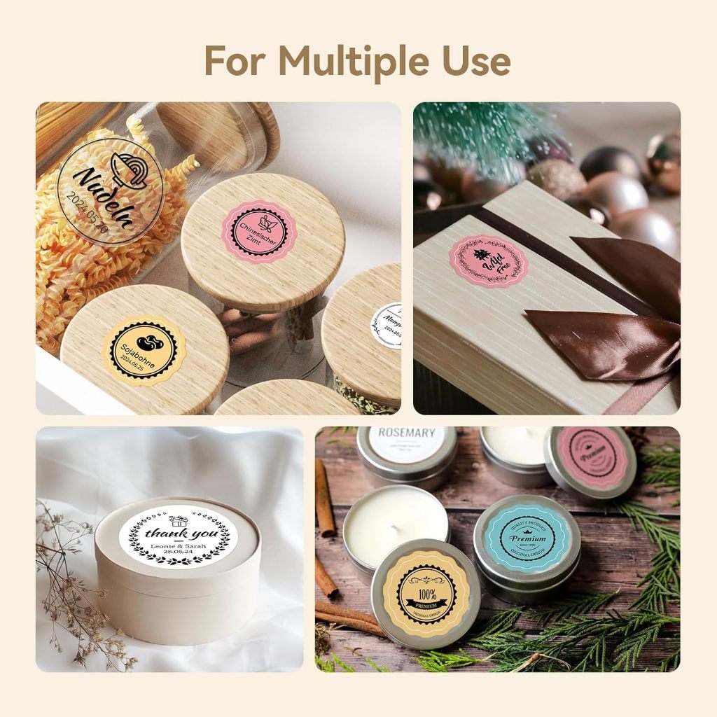 NIIMBOT Round Sticker for B1 B2 B21 B1 Pro B2 Pro B21 Pro B31 B4 K3
