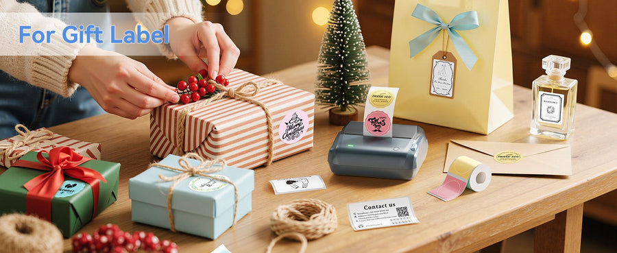 How to Make Personalised Gift Labels and Christmas Tags at Home