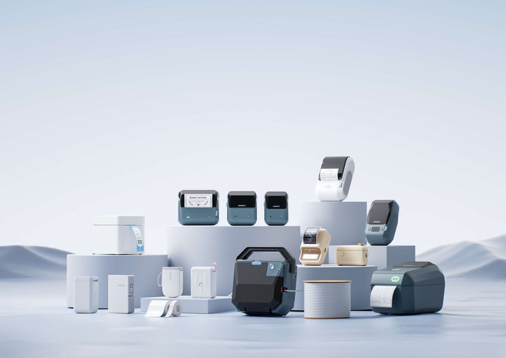 Print anywhere, label anything