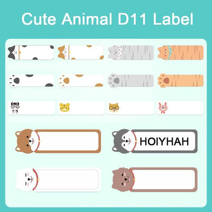 [for D11/D110/D101] [Pattern Series] NIIMBOT Thermal Label Waterproof Stickers Paper for D110 / D11 / D101