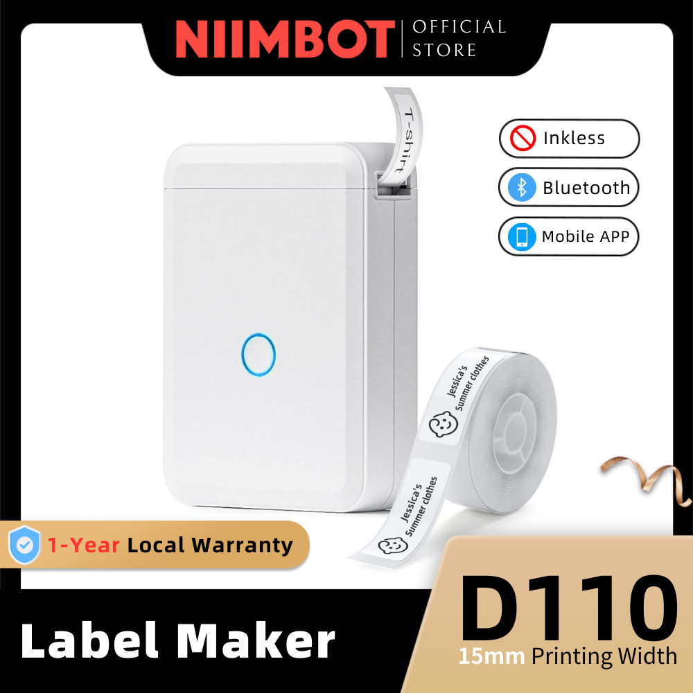 NIIMBOT D110 Label Master: The Ultimate Organizer