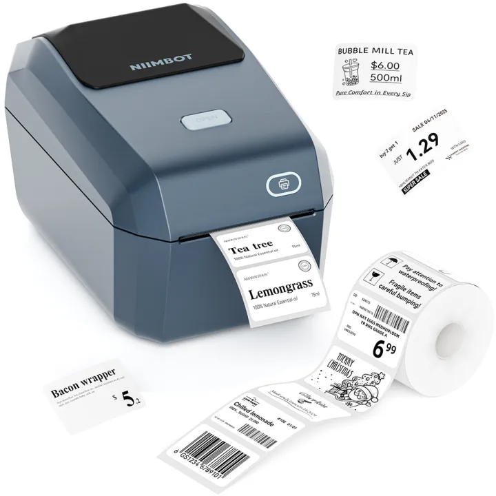 NIIMBOT K3 3-Inch Desktop Label Printer with High-Speed Bluetooth and USB for Small Business Office
