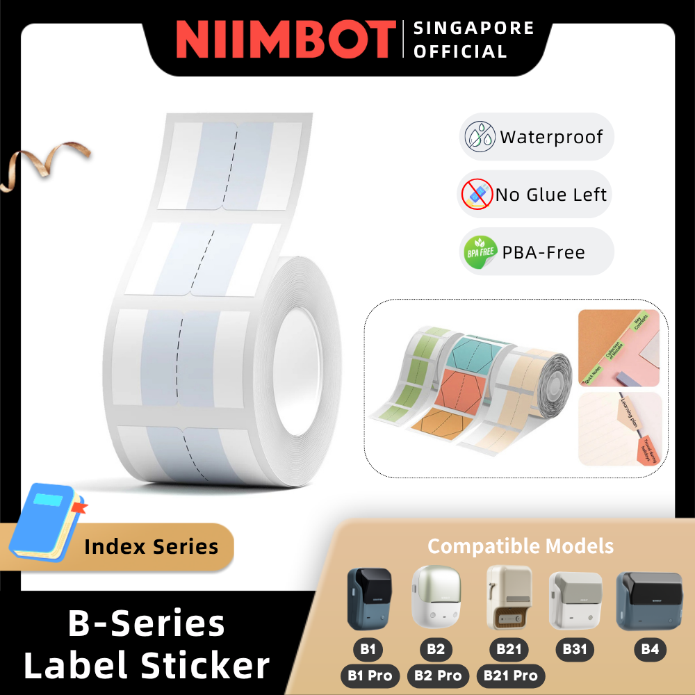 NIIMBOT Bookmark for B1 B2 B21 B1 Pro B2 Pro B21 Pro B31 B4 K3