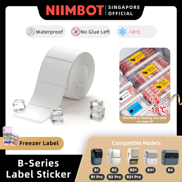 NIIMBOT Freezer Label for B1 B2 B21 B1 Pro B2 Pro B21 Pro B31 B4 K3
