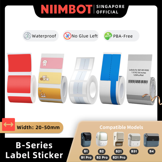 NIIMBOT Label Sticker for B1 B21 PRO B31 B4