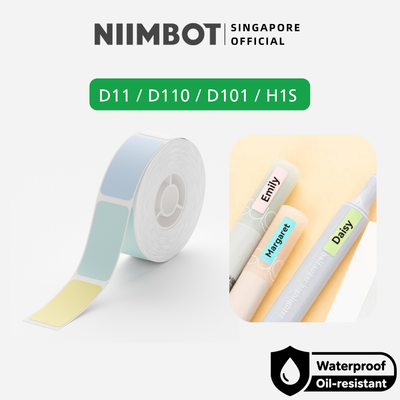 NIIMBOT Pure Colour Label for D11 D110 D101 H1S