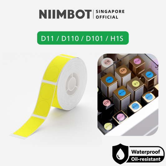 NIIMBOT Round Label for D11 D110 D101 H1S
