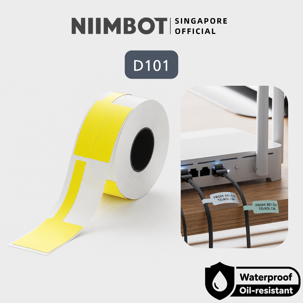 NIIMBOT Cable Tag for D101
