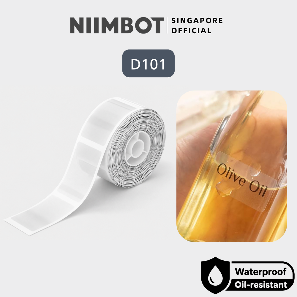 NIIMBOT Transparent Label for D101