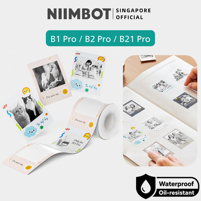 NIIMBOT Photo Label Sticker for B1 Pro, B2 Pro, B21 Pro