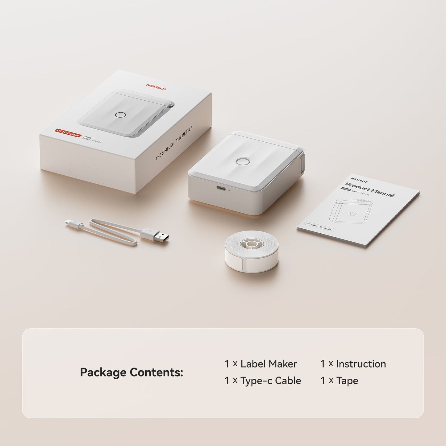 NIIMBOT D110M Label Maker - 2024