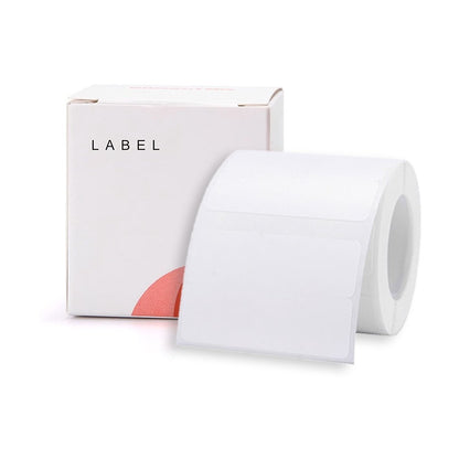 [for B21 B1 B31 B3S] [White Series] NIIMBOT White Label Sticker, Waterproof Refill Thermal Label Paper