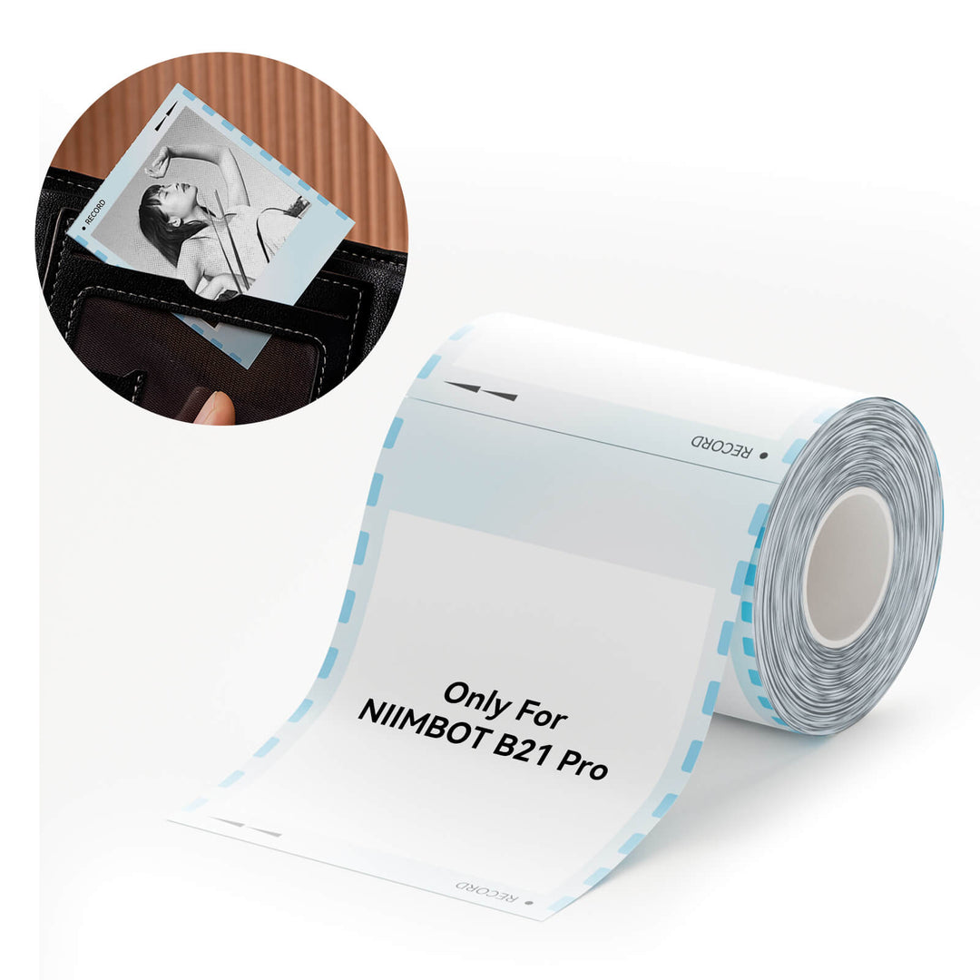 NIIMBOT Photo Label Sticker for B1 Pro, B2 Pro, B21 Pro
