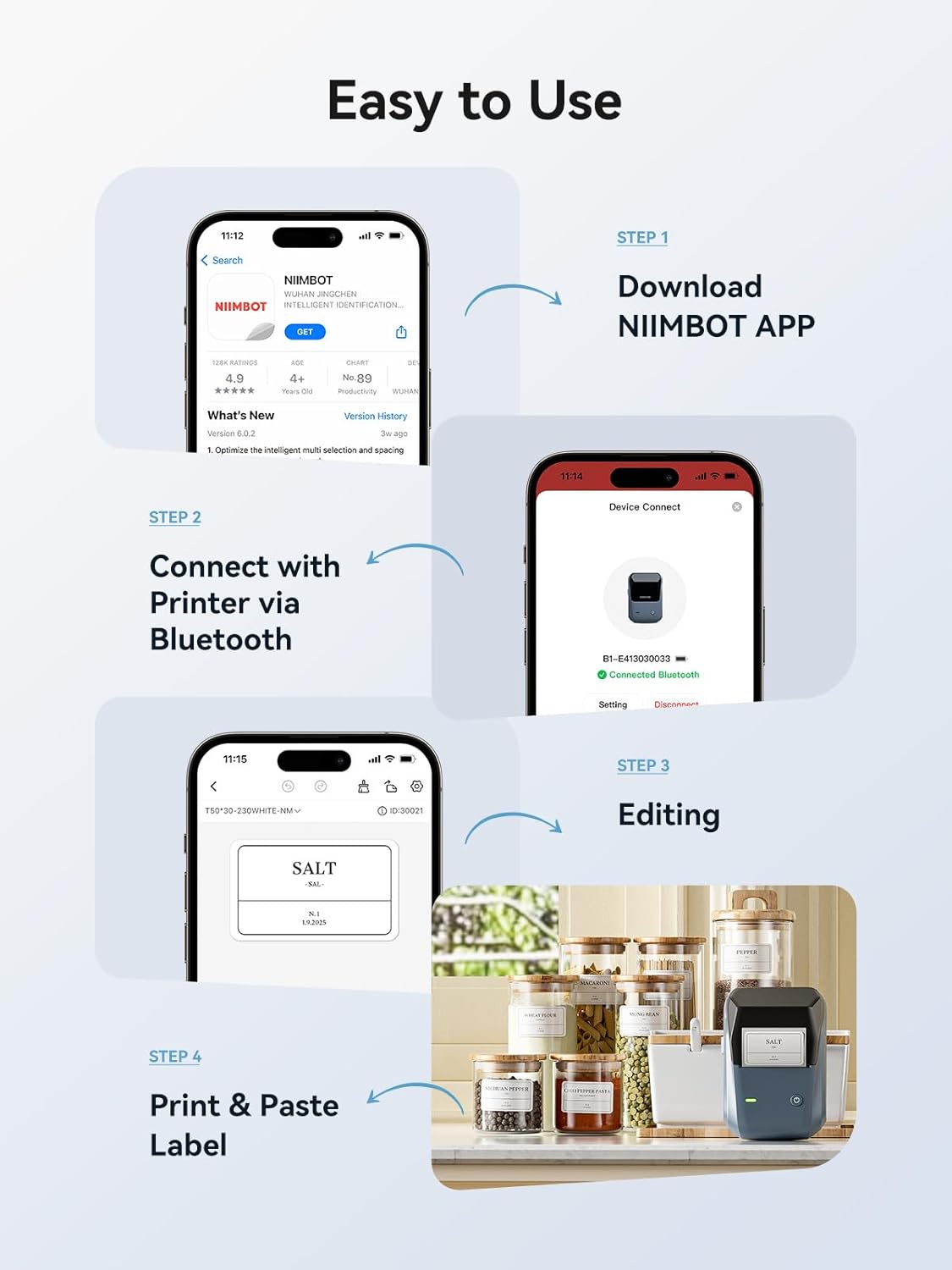 NIIMBOT B1 Label Maker