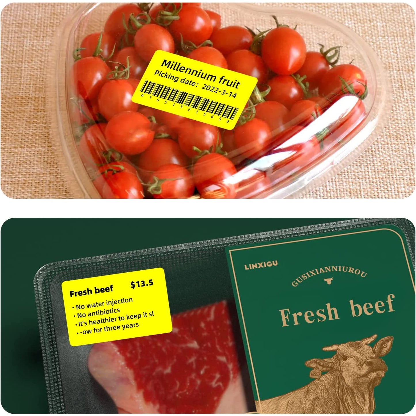 NIIMBOT Pure Colour Sticker for B1 B21 PRO B31 B4