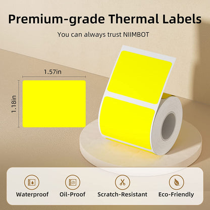 NIIMBOT Pure Colour Sticker for B1 B21 PRO B31 B4