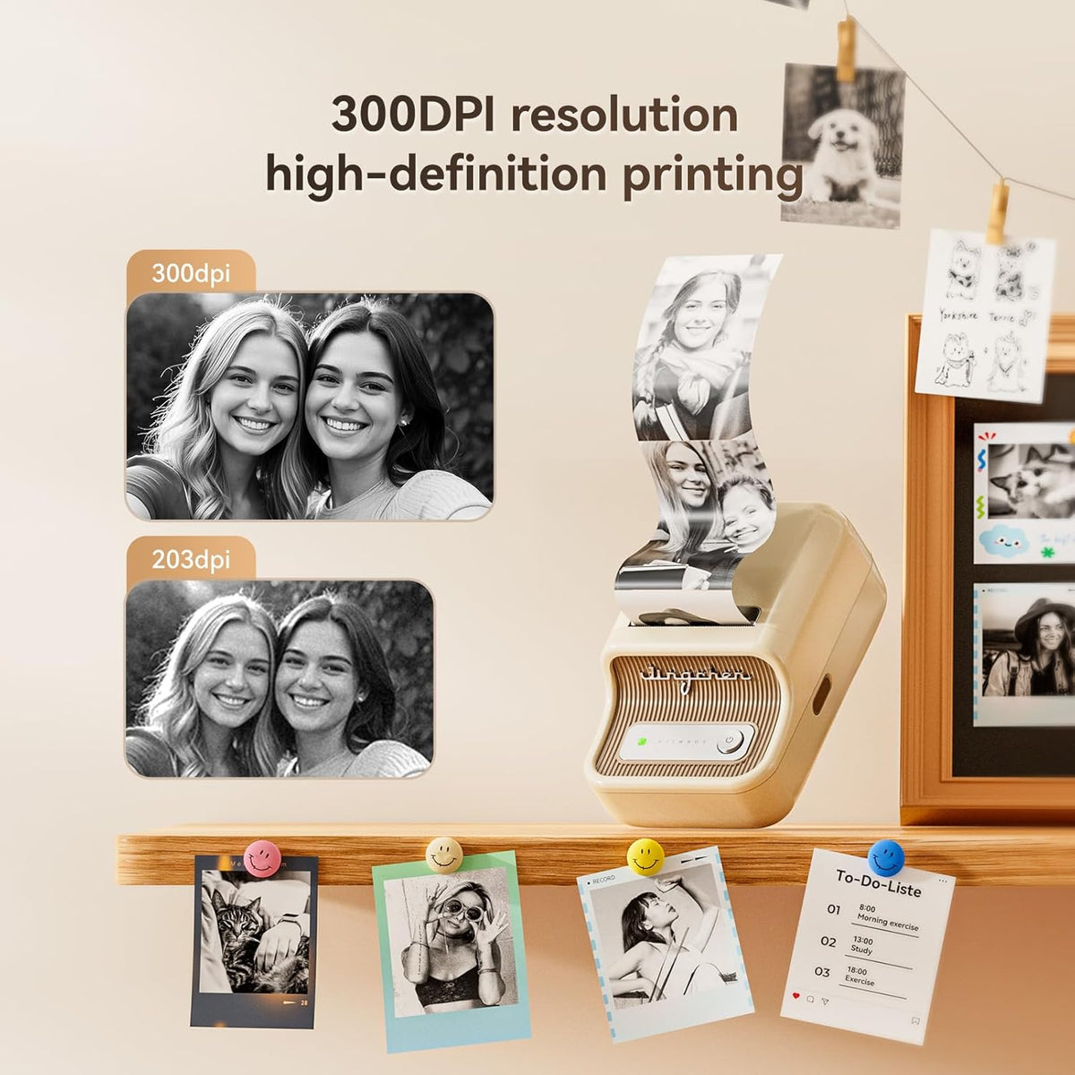 NIIMBOT Photo Label Sticker for B1 Pro, B2 Pro, B21 Pro