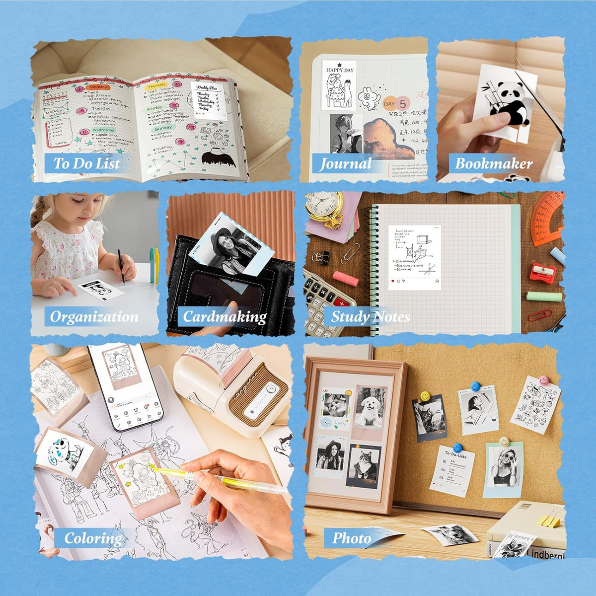 NIIMBOT Photo Label Sticker for B1 Pro, B2 Pro, B21 Pro