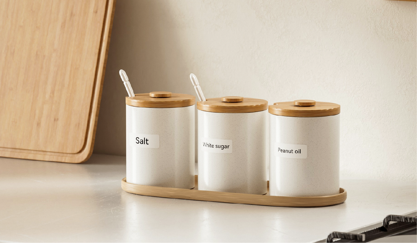 Kitchen organization.