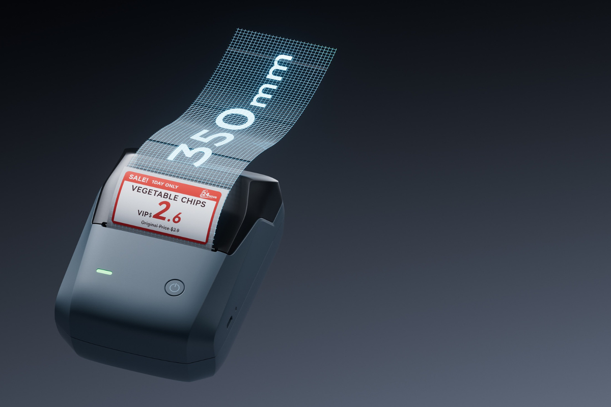 Print anywhere, label anything