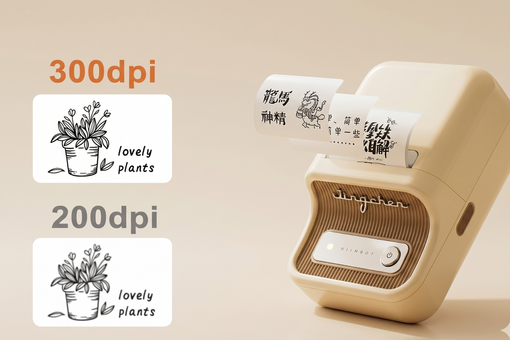 300dpi. Crisp every time.