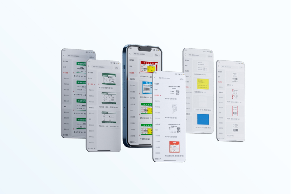 Design in the app. Print in seconds.