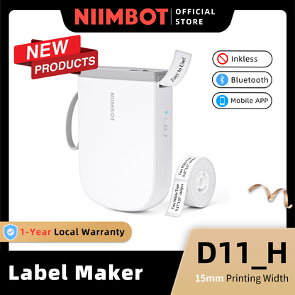 NIIMBOT D11H Label Maker 300dpi