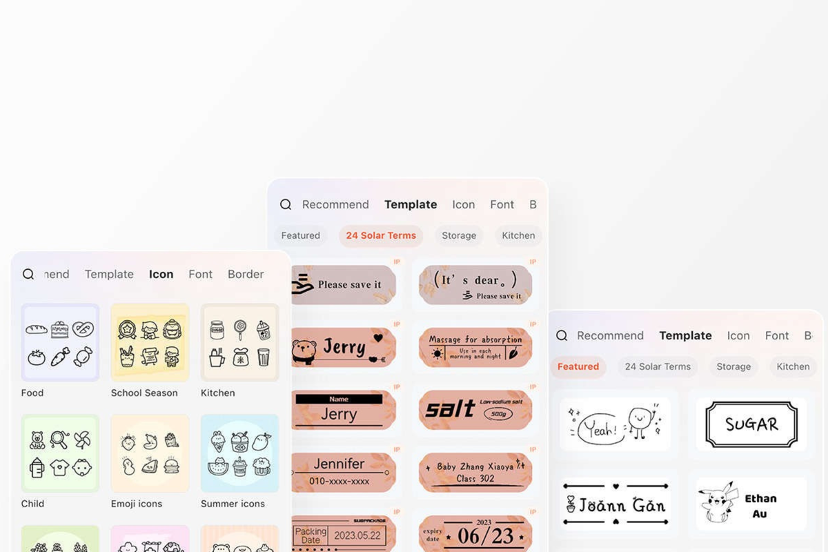 Print anywhere, label anything