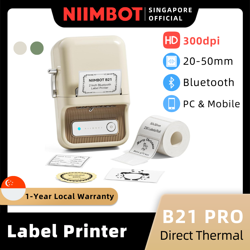 NIIMBOT B21 PRO Label Maker